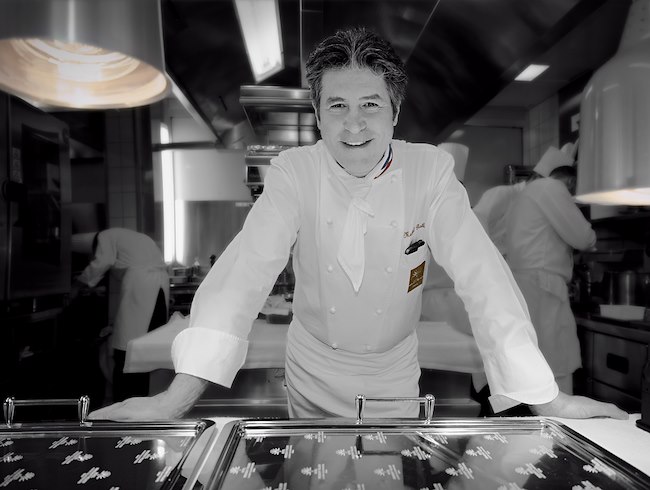 Chef Michel Roth at work